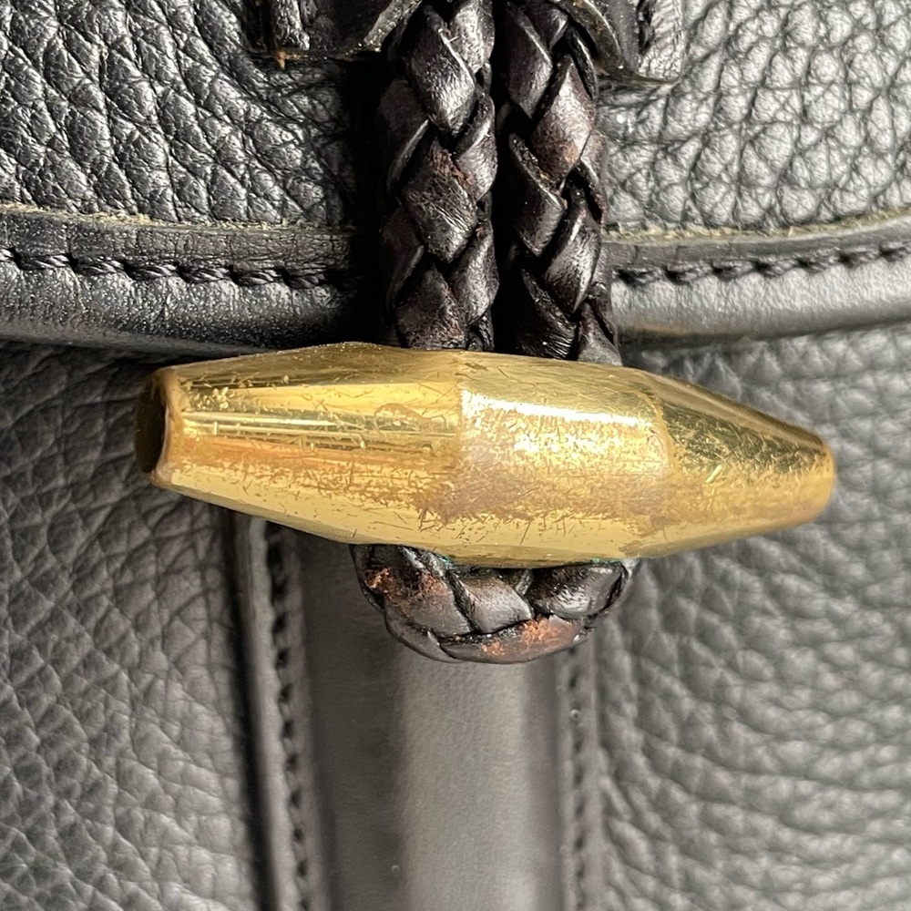 Dooney & Bourke Black Leather Crossbody Bag - Picture 11 of 16